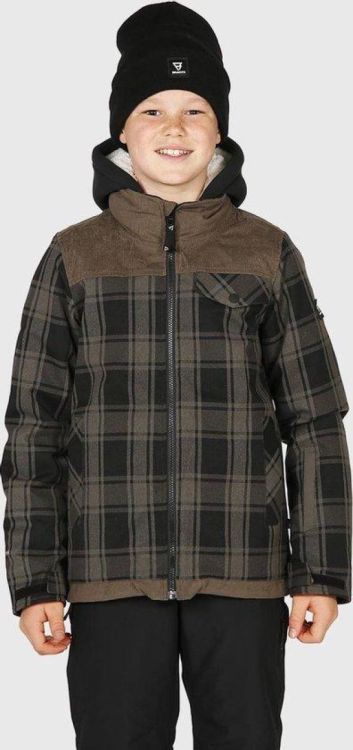 BRUNOTTI Bowen-Check-JR Boys Snowjacket (2023123525) - Bluesand New&Outlet 