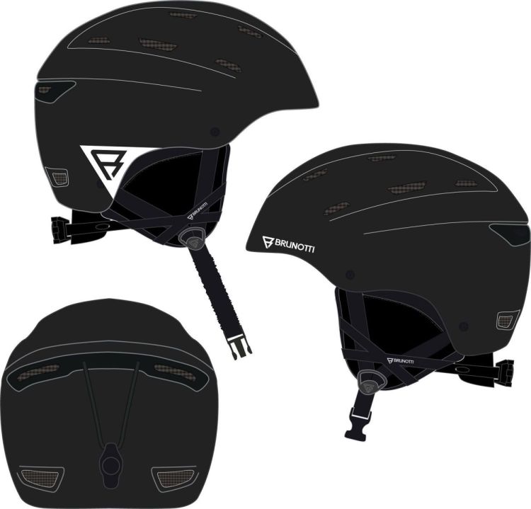 BRUNOTTI Buffalo Uni Snow Helmet (2325520010) - Bluesand New&Outlet 