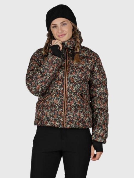 BRUNOTTI Mirai-Flower Women Snowjacket (2222200319) - Bluesand New&Outlet 