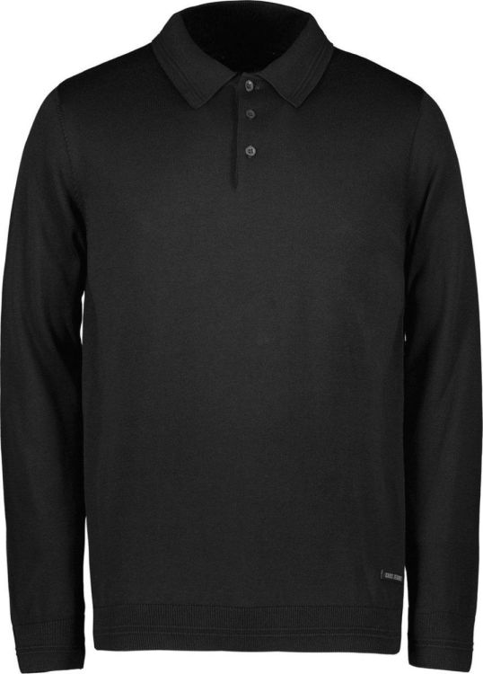 CARS Jeans CYRO Polo LS Black (6924601) - Bluesand New&Outlet 