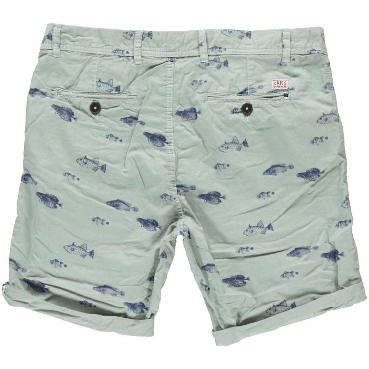 CARS Jeans FARO SHORT AOP SEA GREEN (4464345) - Bluesand New&Outlet 