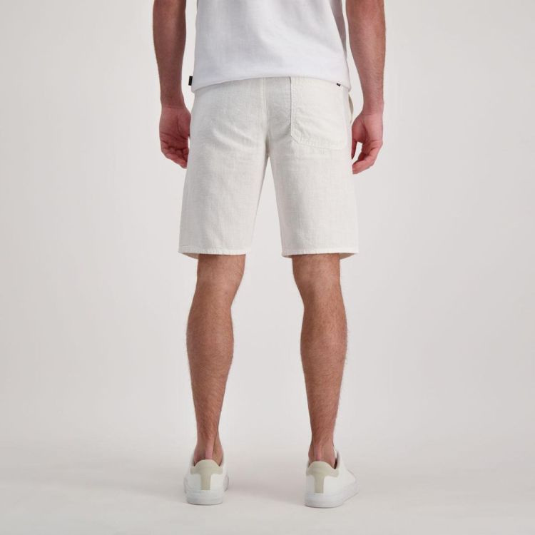 CARS Jeans HORAN SHORT LINEN White (6266423) - Bluesand New&Outlet 