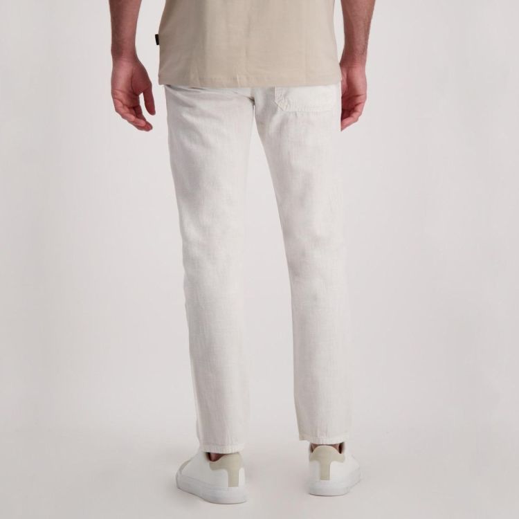 CARS Jeans HOZIER Linnen Pant White (7684923) - Bluesand New&Outlet 