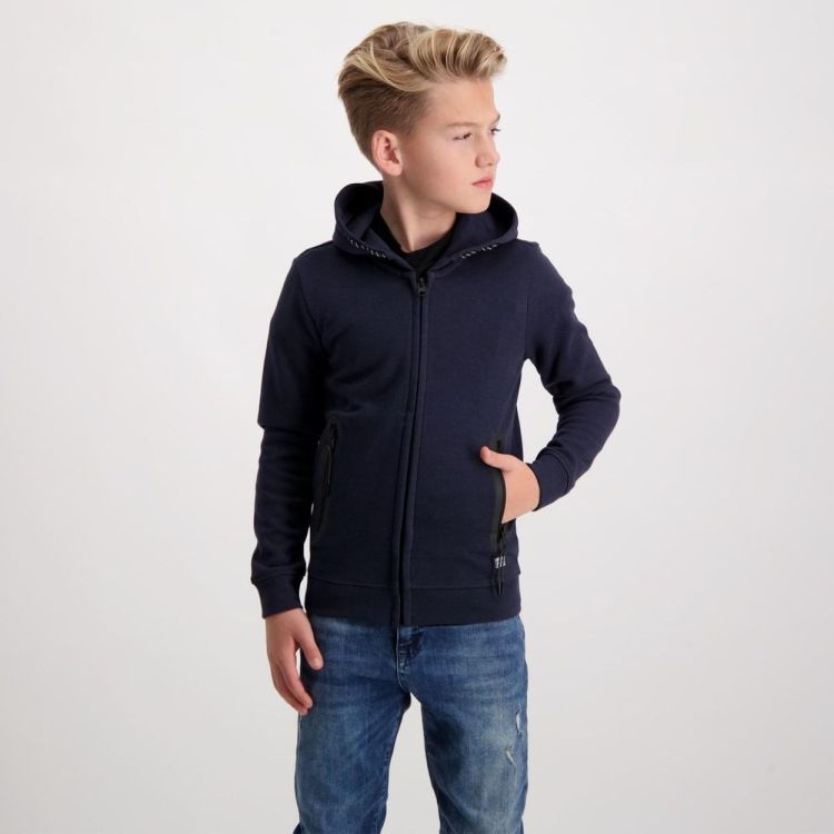 CARS Jeans KIDS ISCAR HOOD (3029512 NAVY) - Bluesand New&Outlet 