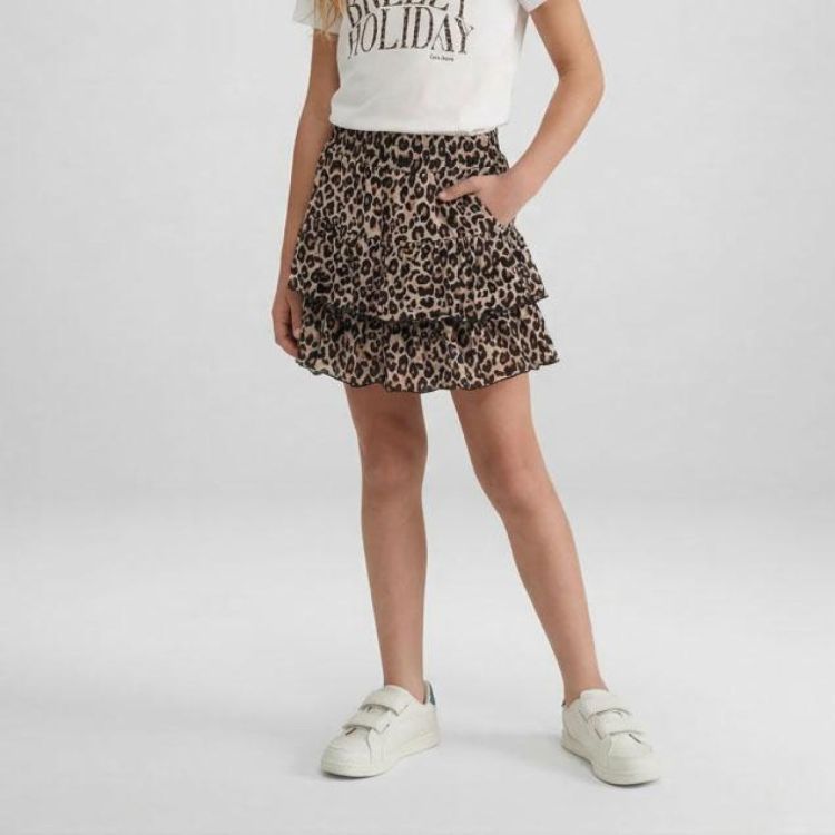 CARS Jeans Kids YADAR Skirt Leopard Brown (3117386) - Bluesand New&Outlet 