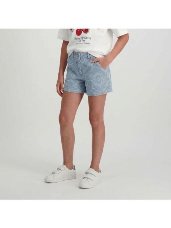 CARS Jeans Kids TABITHA Short Bleached Used (3767175) - Bluesand New&Outlet 