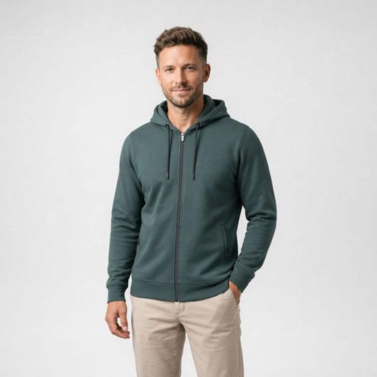 CARS Jeans RAYER Zip Hood Moss (4529544) - Bluesand New&Outlet 