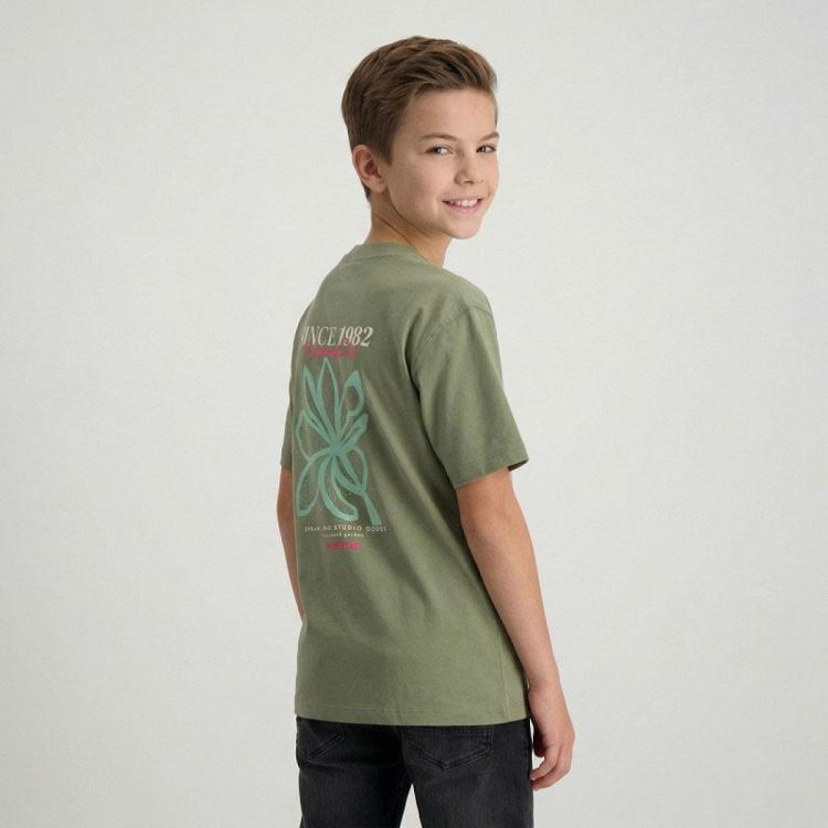 CARS Jeans Kids PLUYO TS Backprint Moss (5107144) - Bluesand New&Outlet 