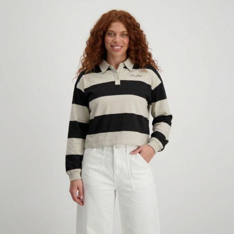 CARS Jeans SVETLA Polo LS Black (6287301c) - Bluesand New&Outlet 