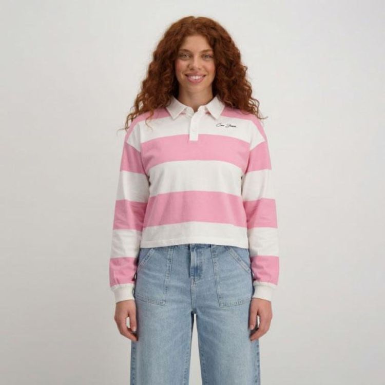 CARS Jeans SVETLA Polo LS Pink (6287369) - Bluesand New&Outlet 