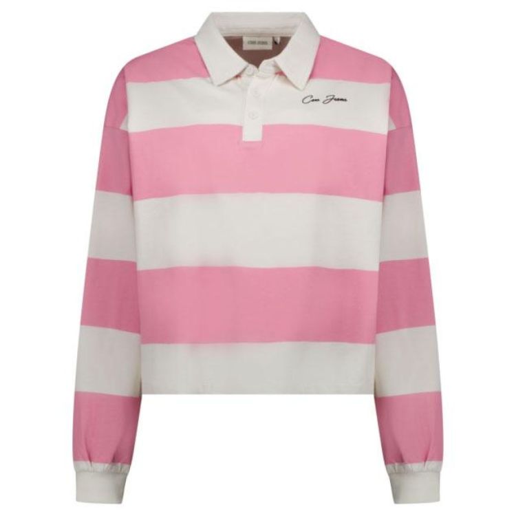 CARS Jeans SVETLA Polo LS Pink (6287369) - Bluesand New&Outlet 