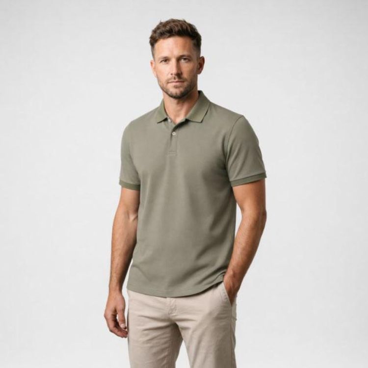 CARS Jeans HENZO Polo Moss (6347144) - Bluesand New&Outlet 