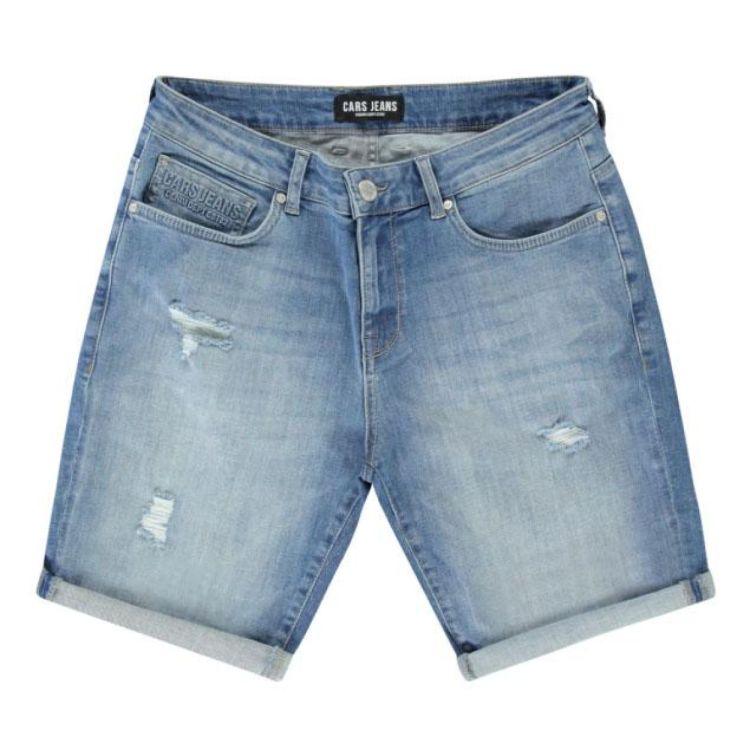 CARS Jeans VALCO Short Damage Stone Blue (6592714) - Bluesand New&Outlet 
