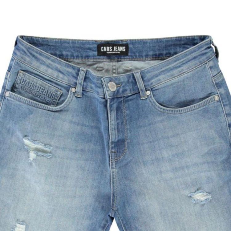 CARS Jeans VALCO Short Damage Stone Blue (6592714) - Bluesand New&Outlet 