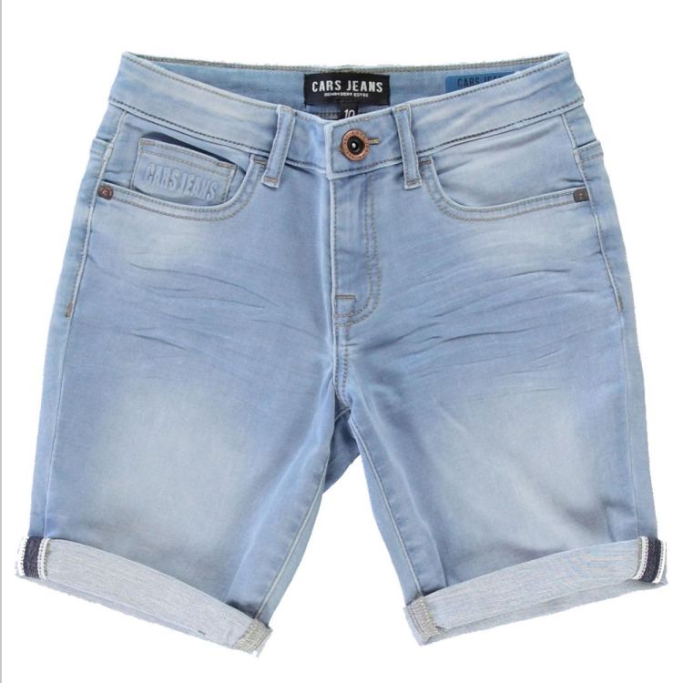 CARS Jeans Kids SEATLE Short Bleached Used (3119375) - Bluesand New&Outlet 