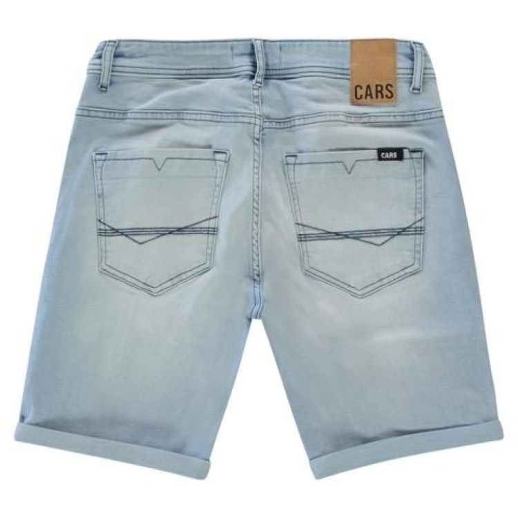 CARS Jeans TAZER SHORT DAMAGE Bleached uaed (6264405) - Bluesand New&Outlet 