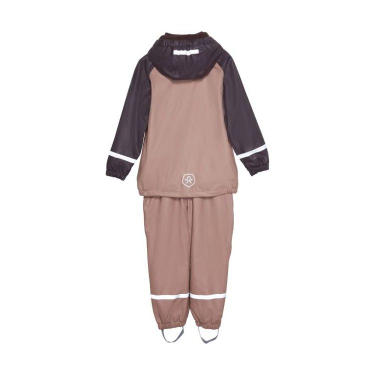 Color Kids Rain Set PU W. Fleece Lining (741260-ck) - Bluesand New&Outlet 