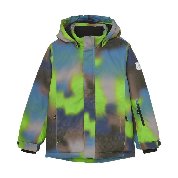 Color Kids Ski Jacket - AOP (741707) - Bluesand New&Outlet 