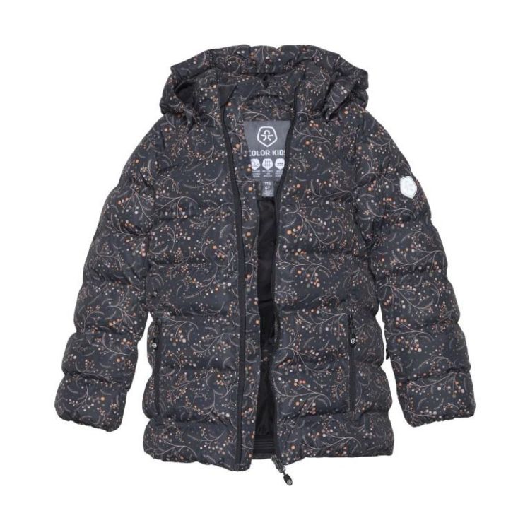 Color Kids Ski Jacket - Quilt -AOP (741126-ck) - Bluesand New&Outlet 