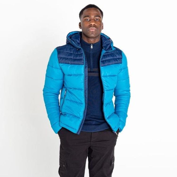 Dare2b Hot Shot Hooded Baffled jacket (DPN001) - Bluesand New&Outlet 