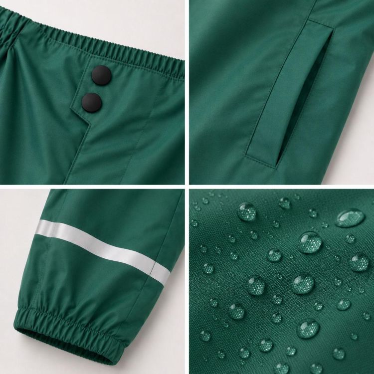 Ducksday Rainpants Dark Green (RAINPADAGRE) - Bluesand New&Outlet 