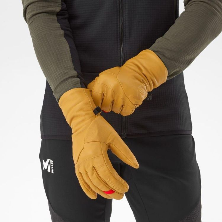 MILLET LEATHER SHERPA GLOVE (MIV10029) - Bluesand New&Outlet 