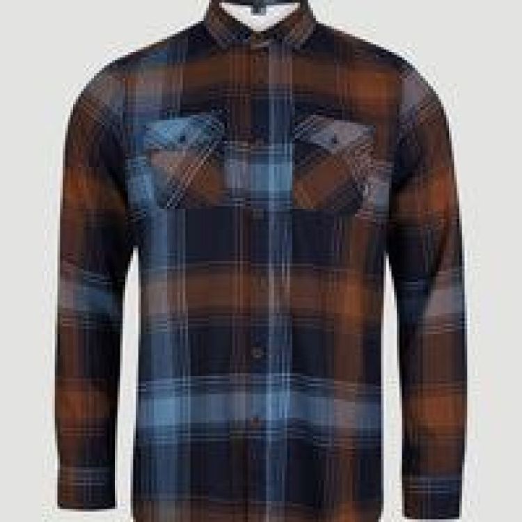 O'neill Flannel Check Shirt (1P1310) - Bluesand New&Outlet 