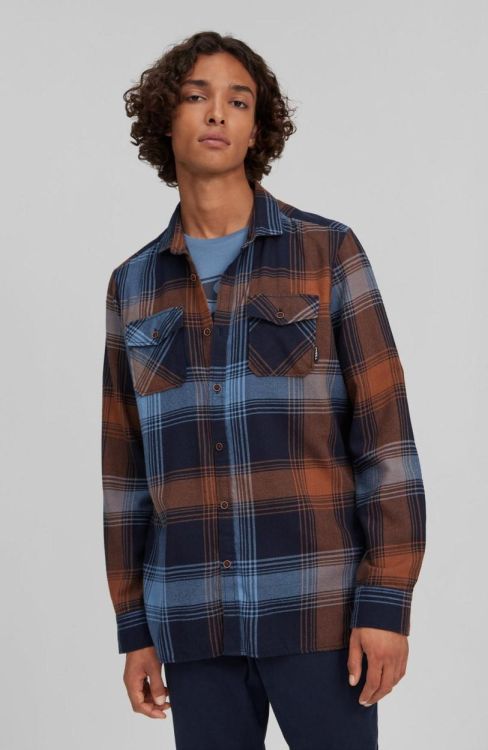 O'neill Flannel Check Shirt (1P1310) - Bluesand New&Outlet 