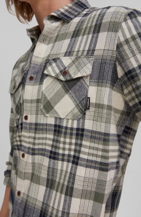 O'neill Flannel Check Shirt (1P1310) - Bluesand New&Outlet 