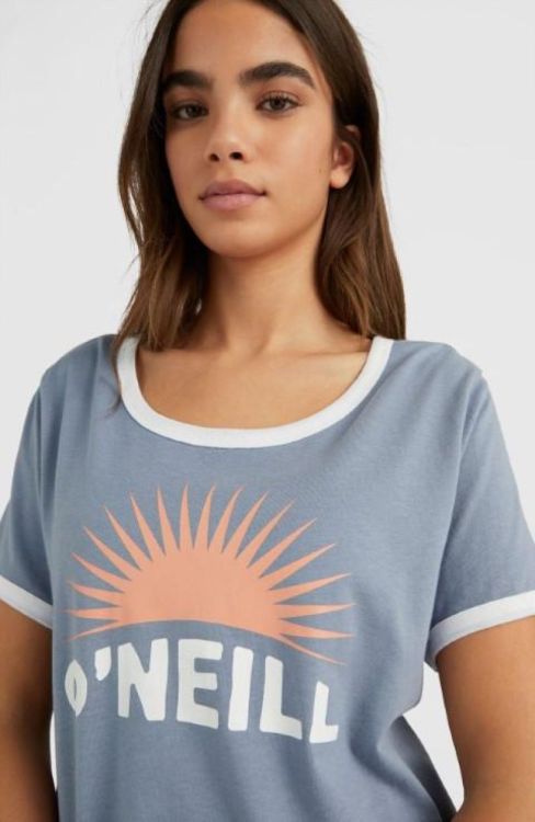 O'neill MARRI RINGER T-SHIRT (1850098) - Bluesand New&Outlet 