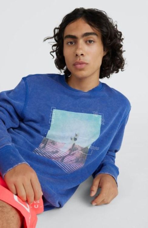 O'neill SURFBOARD CREW SWEATSHIRT (2750017) - Bluesand New&Outlet 