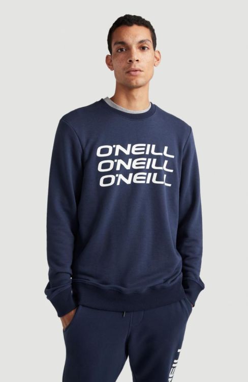 O'neill Triple Stack Crew Sweatshirt (N01404) - Bluesand New&Outlet 