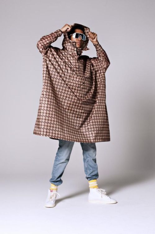 Rainkiss Damier - Rain Poncho  (P00006) - Bluesand New&Outlet 