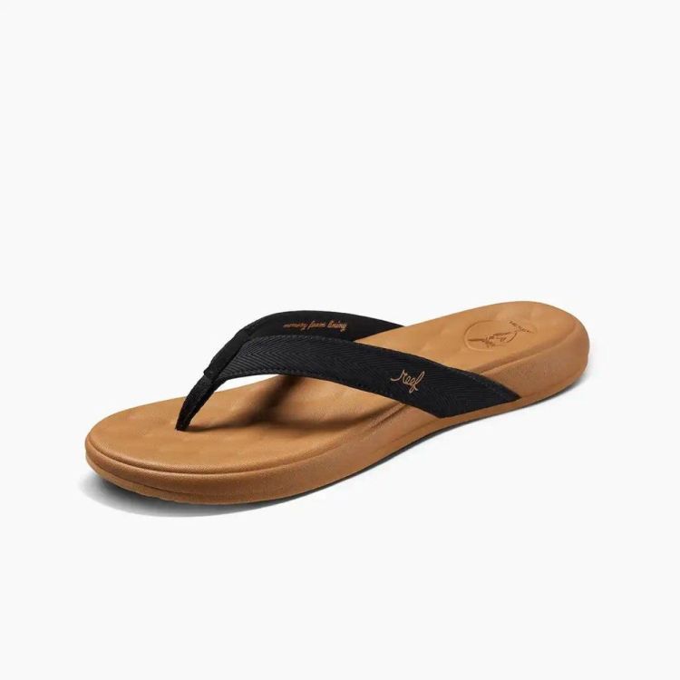 Reef CUSHION HARMONY BLACK/TAN (CJ5418-51) - Bluesand New&Outlet 