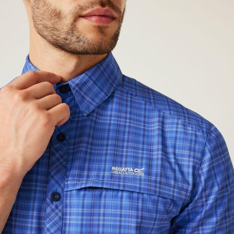 Regatta TravPackAwySSShrt (RMS191) - Bluesand New&Outlet 
