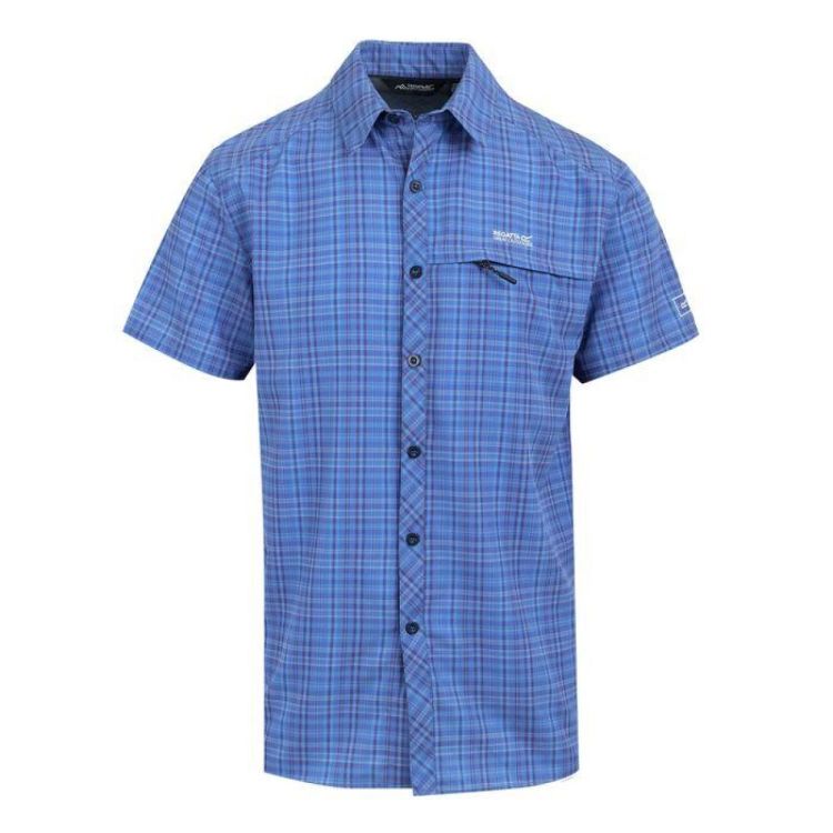 Regatta TravPackAwySSShrt (RMS191) - Bluesand New&Outlet 