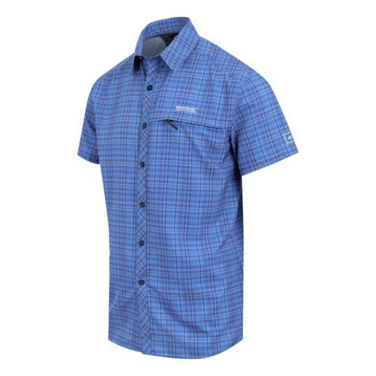 Regatta TravPackAwySSShrt (RMS191) - Bluesand New&Outlet 