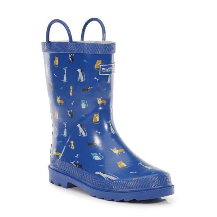 Regatta Minnow Jnr Welly (RKF451   08L) - Bluesand New&Outlet 