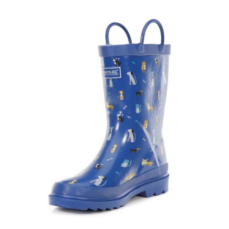 Regatta Minnow Jnr Welly (RKF451   08L) - Bluesand New&Outlet 