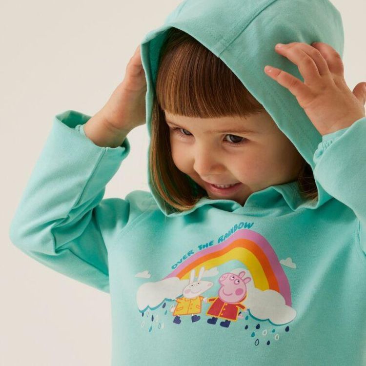 Regatta Peppa Graph Hoody (RKA365) - Bluesand New&Outlet 