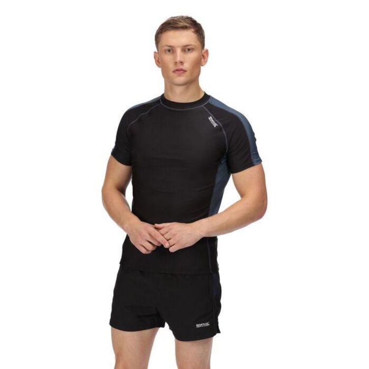 Regatta SS Rash Guard (RMM020) - Bluesand New&Outlet 