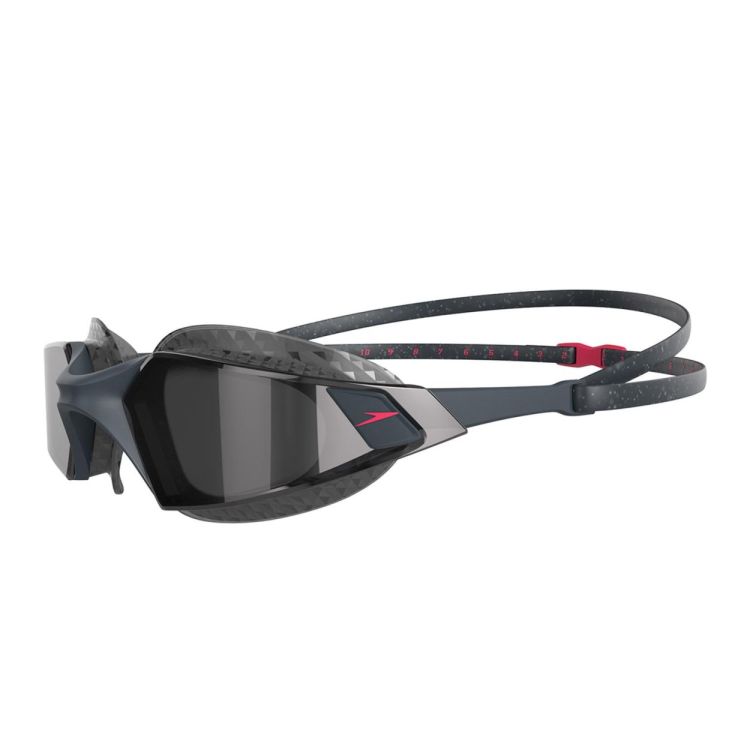 SPEEDO AQUAPULSE ZWEMBRIL PRO GREY/RED P12 (12264D640) - Bluesand New&Outlet 