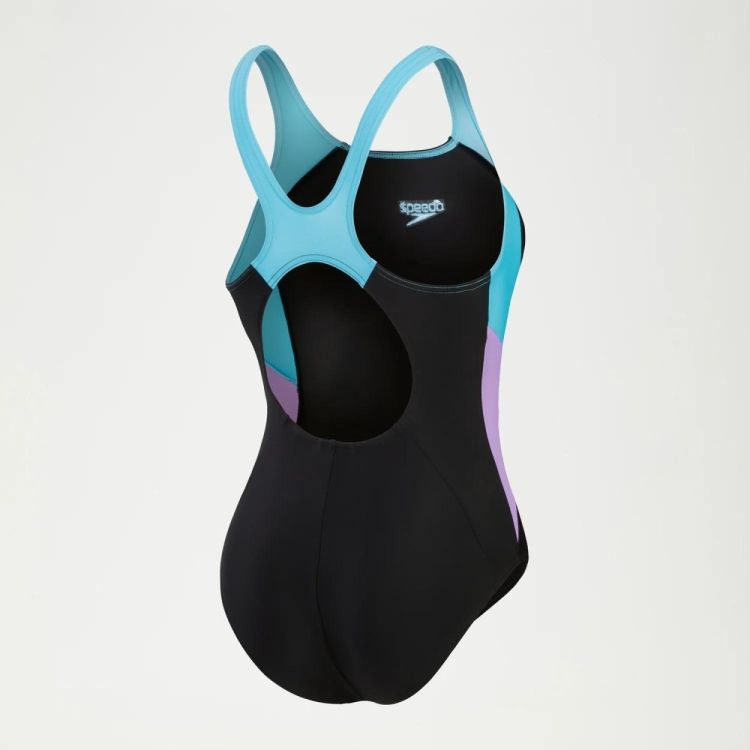 SPEEDO ECO COLOURBLOCK SPLICE MUSCLEB BLA/PUR (00370916661) - Bluesand New&Outlet 