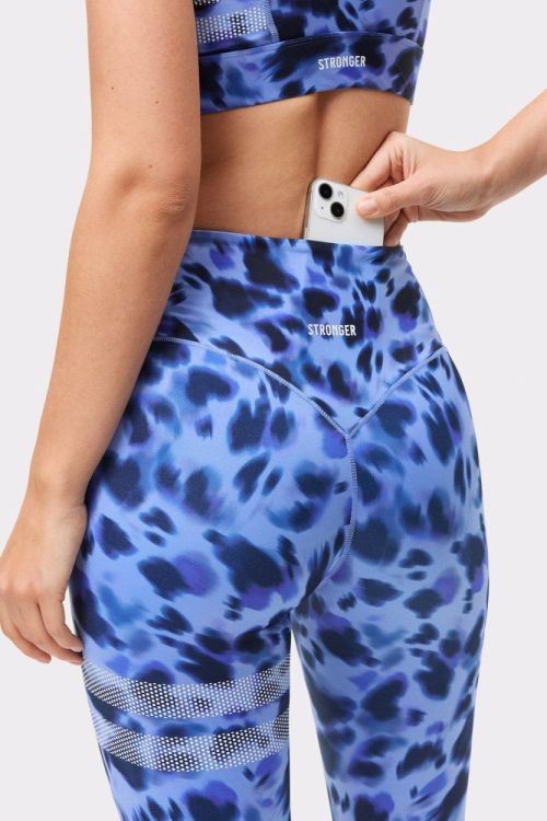 STRONGER The Printed One Leggings (L1026) - Bluesand New&Outlet 