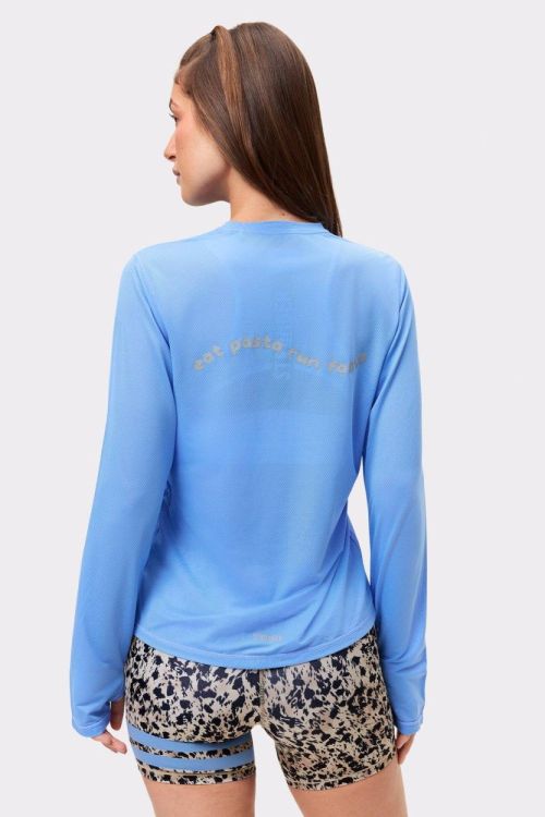 STRONGER Mesh Running Long Sleeve (U929) - Bluesand New&Outlet 
