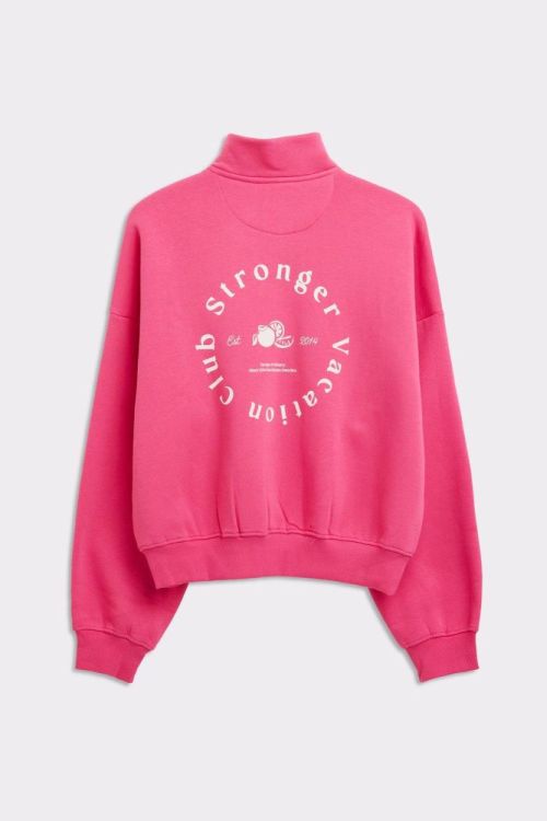 STRONGER Half Zip Sweatshirt (U848) - Bluesand New&Outlet 