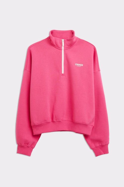STRONGER Half Zip Sweatshirt (U848) - Bluesand New&Outlet 