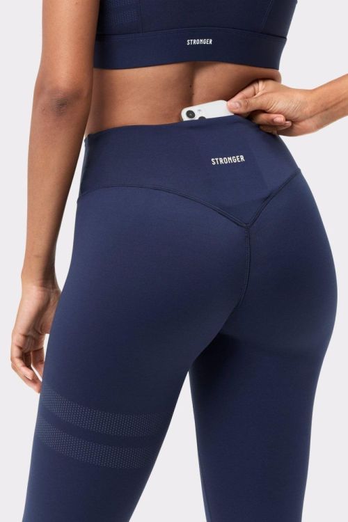 STRONGER The Signature One Contour Leggings (L1146) - Bluesand New&Outlet 
