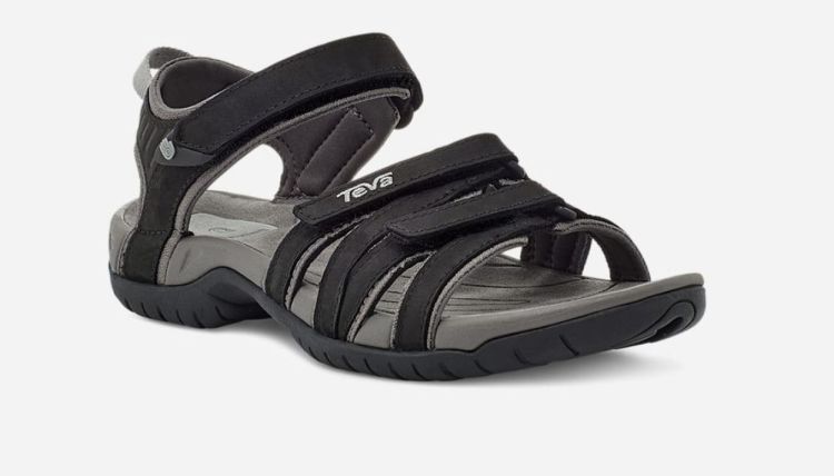 Teva W Tirra Leather BLACK (4177-BLK-21) - Bluesand New&Outlet 